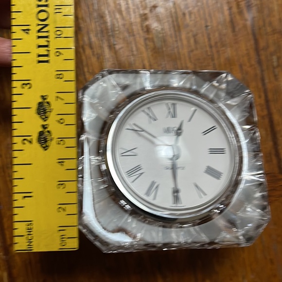Mikasa Accents Mikasa Crystal Clock Poshmark